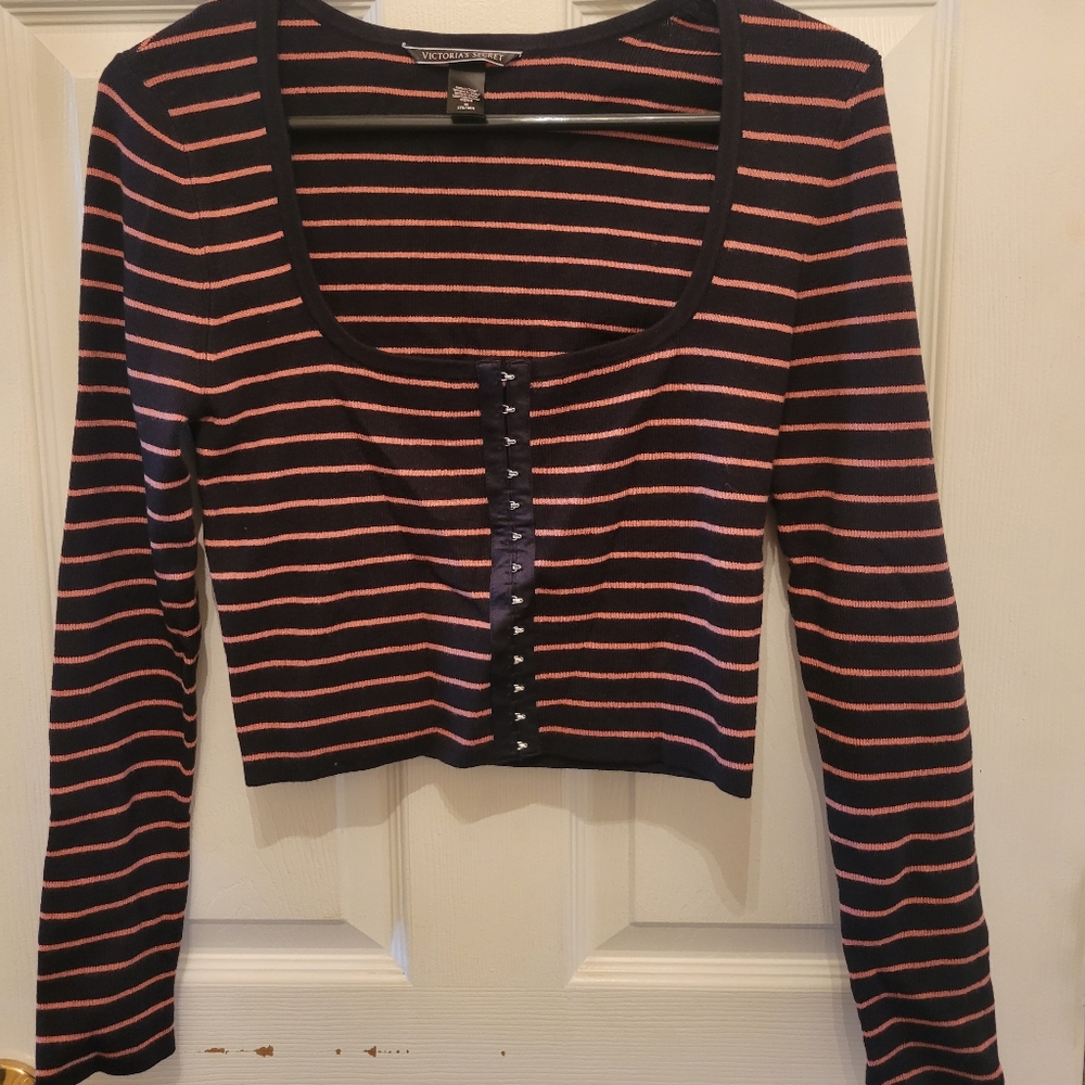 Cute Striped Victoria's Secret Top